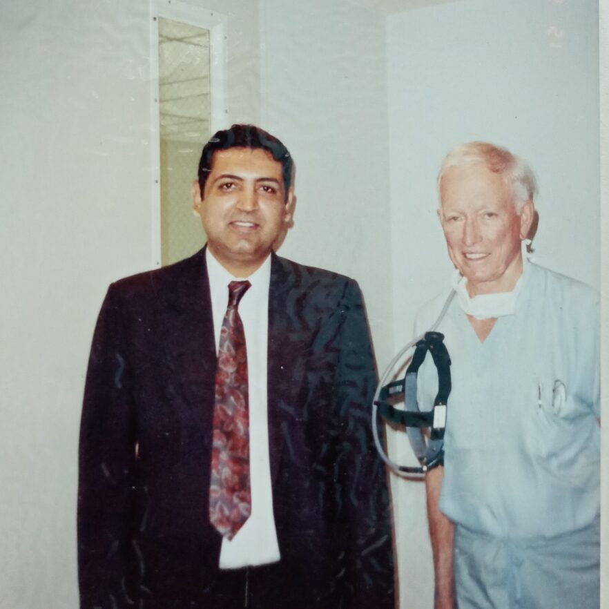 photo with dr cooley at thi in 1999
